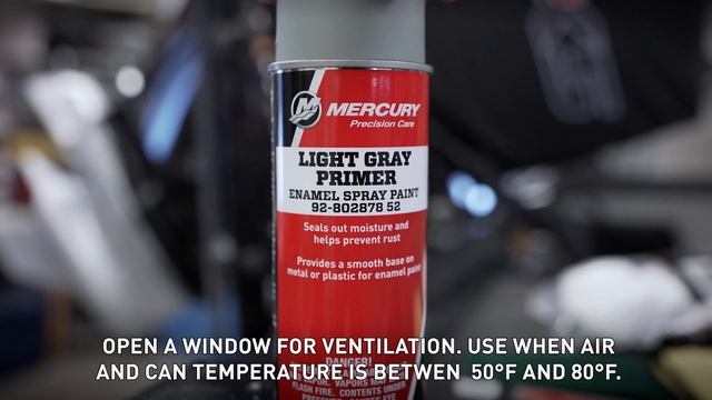 How to Touch Up Mercury Gearcase Paint смотреть онлайн