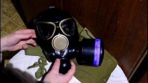 Противогаз ГП 7  гражданский противогаз  распаковка, обзор, примерка