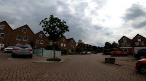 A walk through the beautiful town of Rheinberg. Germany.