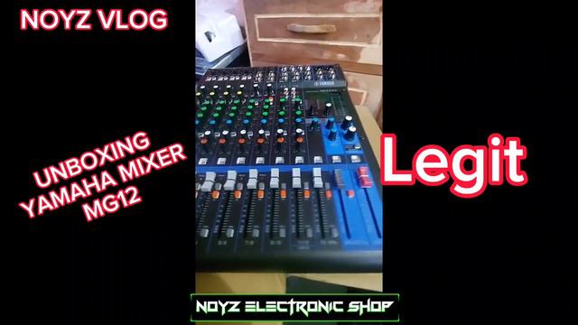 Satisfied Customer Unboxing Yamaha Mixer Mg12 смотреть онлайн