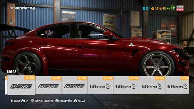 NFS Payback (DLC) Customization: Alfa Romeo Giulia Quadrifoglio смотреть онлайн