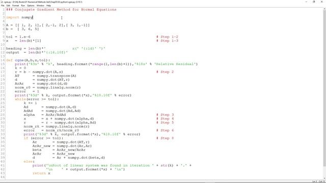 Numerical Methods 2022: 03-11 Conjugate Gradient Method Part 3 смотреть онлайн
