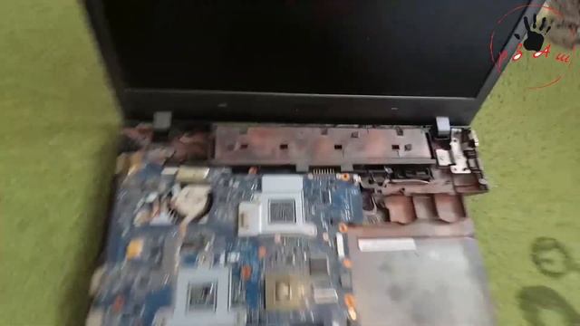 Ноутбук Samsung 355V4C перегревается, чистка смотреть онлайн