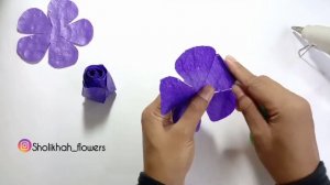 DIY Rose Flowers from Plastic Bag