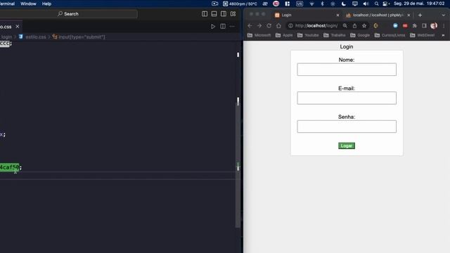 CRIANDO SISTEMA DE LOGIN/CADASTRO EM PHP E MYSQL (2023) #01 #phplogin #phpsistema #logincadastrophp смотреть онлайн