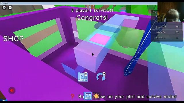 построй чтобы выжить/Roblox/Build to Survive! смотреть онлайн
