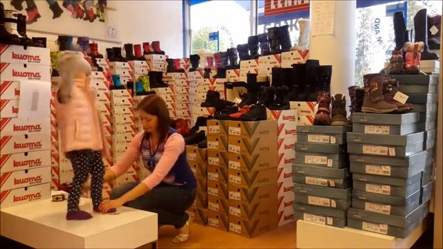 Выбор обуви Kuoma для ребенка Kuomiki.ru смотреть онлайн