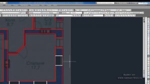 [Самоучитель Автокад] План 2 этажа дома в AutoCAD - чертим окна и двери в Автокад