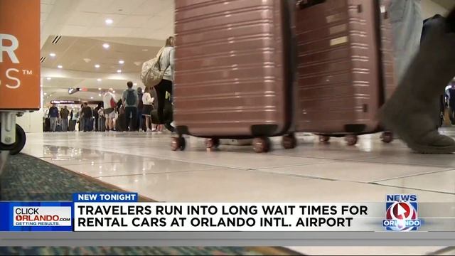 ‘It should be easier:’ Travelers wait hours in line to rent cars at Orlando International Airport смотреть онлайн