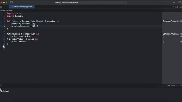 Future promise in Swift смотреть онлайн
