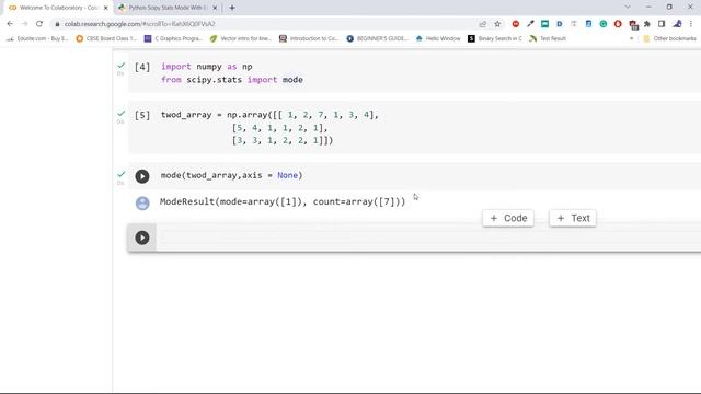 How to find the mode stats in Python Scipy | Python Scipy Mode смотреть онлайн