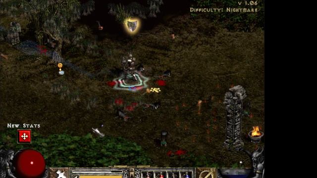 Diablo 2 Classic 1.0 6 Paladin Nightmare part 3 ( Act3 Questing part 1) смотреть онлайн