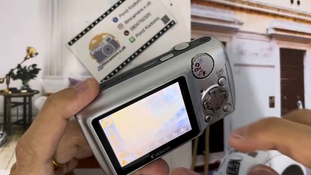 กล้องดิจิตอลCanon Powershot A470 ?รีวิวกล้องby Filmcamera.x.ub