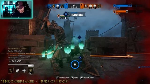 The Survivalist - Stay alive in BIG Fights | #ForHonor смотреть онлайн