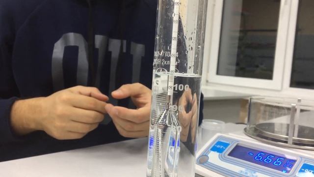 Про арeометр и плотность воды / About the hydrometer and the density of water смотреть онлайн
