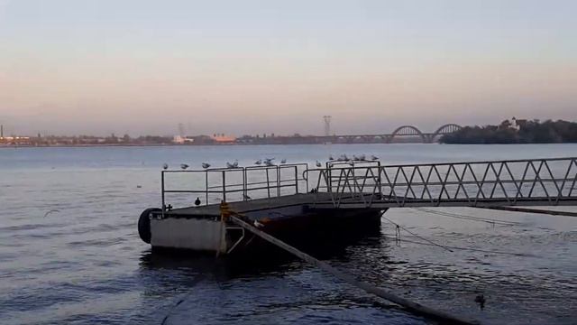 Набережная Днепра,город Днепр смотреть онлайн