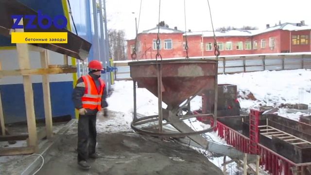 Запуск зимнего бетонного завода ФЛАГМАН-60 в Пермском крае! смотреть онлайн