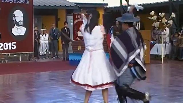 Cueca 21 de Mayo 2015 Escuela Arturo Alessandri Palma смотреть онлайн