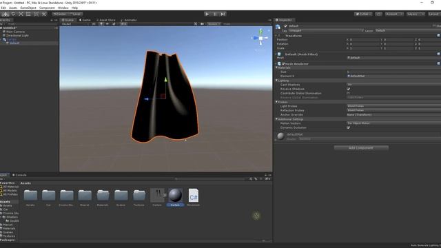 Two Sided Shader in Unity | Back Face Culling смотреть онлайн