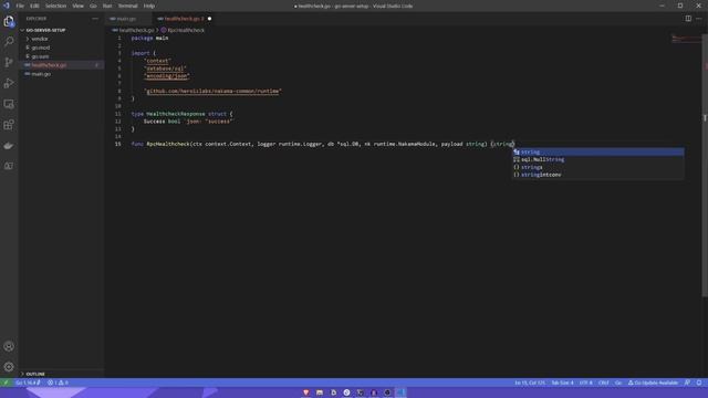 Nakama Server Runtime Code Project Setup using Go смотреть онлайн