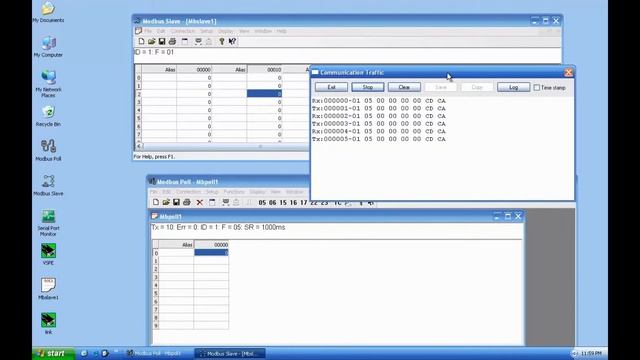 Modbus FC5 (Write single coil) смотреть онлайн