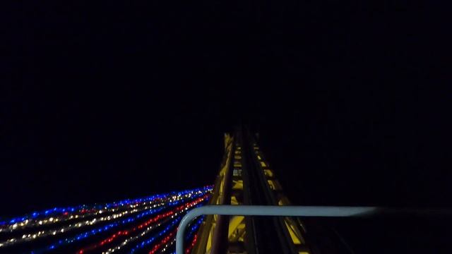 Dare Devil Dive nighttime POV, Six Flags Over Georgia (Non Copyright) смотреть онлайн