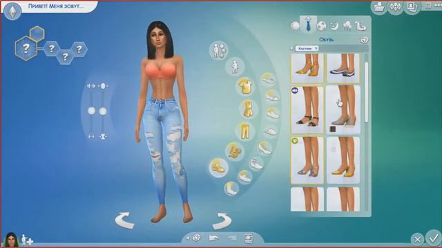 Создание персонажа в The Sims 4| ПАЙ Девочка смотреть онлайн