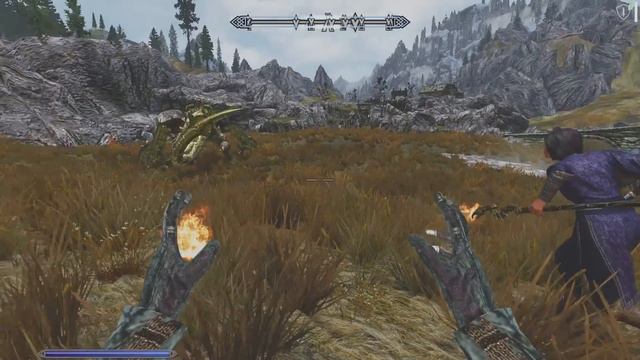 Skyrim Ultra Modded w/ Perkus Maximus and 400+ mods Ep 174 Bandits and Forsworn! смотреть онлайн