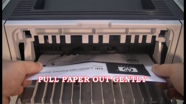 How to Remove a Hewlett Packard P2015 Rear Paper Jam смотреть онлайн