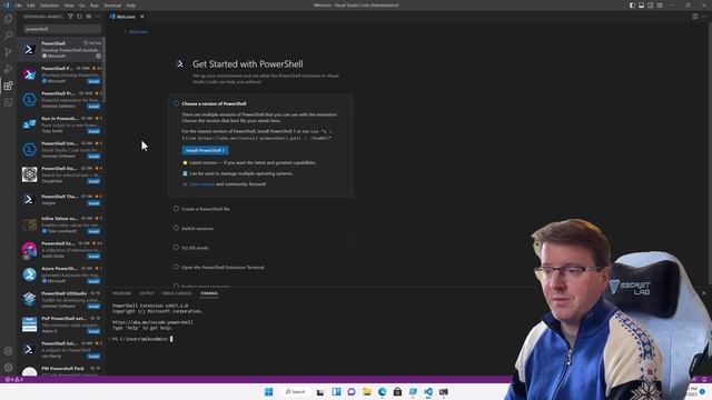 Getting Started with Powershell - Running you first code смотреть онлайн