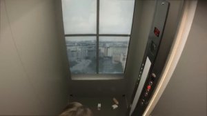 Скоростной лифт пробил крышу! / Fast Elevator Prank