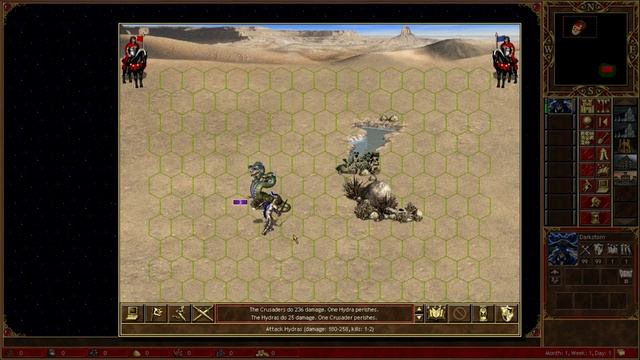 HEROES 3 | Battles with 99 attack & defence skills смотреть онлайн