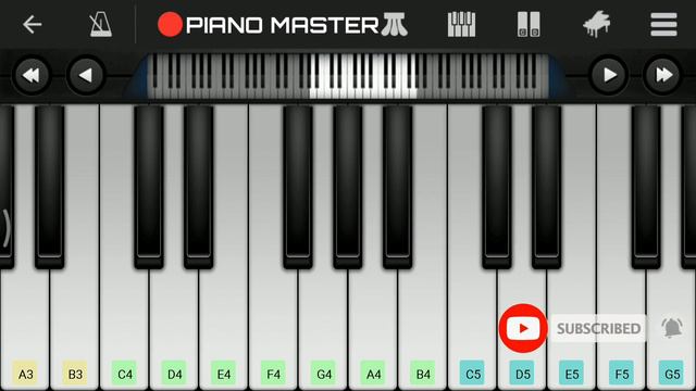 Andha Kanna Pathaka - Master Tamil Song Easy Piano Tutorial смотреть онлайн