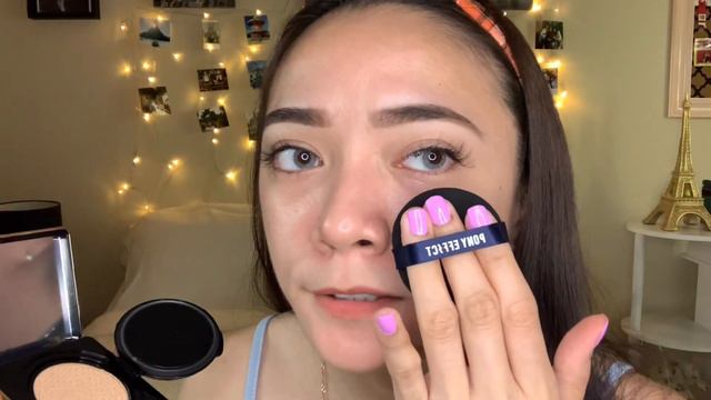 Pony Effect - Coverstay Cushion Foundation EX || REVIEW + TRY ON смотреть онлайн