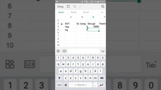 Hướng dẫn tạo bảng tính Excel bằng phần mềm WPS Office trên SmartPhone смотреть онлайн