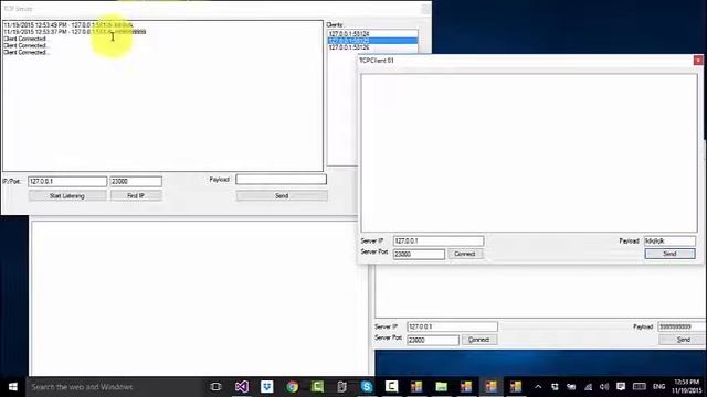 Demo: TCP/IP server with ability to handle multiple clients at once смотреть онлайн