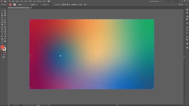 Freeform Gradient. Новый инструмент Illustrator CC 2019 смотреть онлайн
