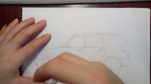 Рисуем УАЗ Патриот