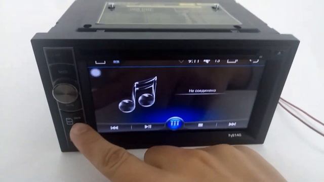 Универсальная 2DIN (173x100) магнитола Android 6.0 FY6140 смотреть онлайн