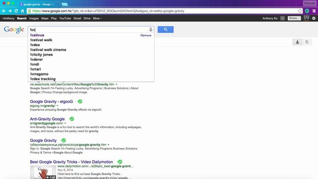 Google | Awesome Tricks! - Do a Barrel Roll, Zerg Rush, Festivus, Google Gravity смотреть онлайн