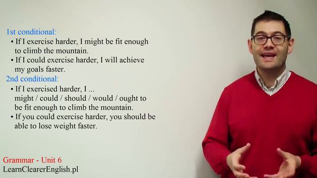 English Grammar Unit 6: First and second conditionals смотреть онлайн