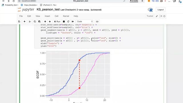 13. Тервер и матстат в R: Критерии согласия. смотреть онлайн