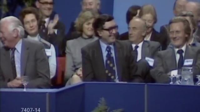 Margaret Thatcher 'the Lady's Not For Turning'