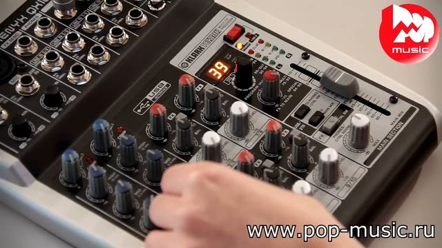 Микшерный пульт BEHRINGER XENYX QX1002USB смотреть онлайн