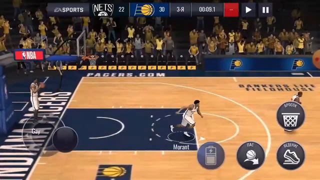 Nba Live. Плей-офф. Игра против Инидианы! смотреть онлайн