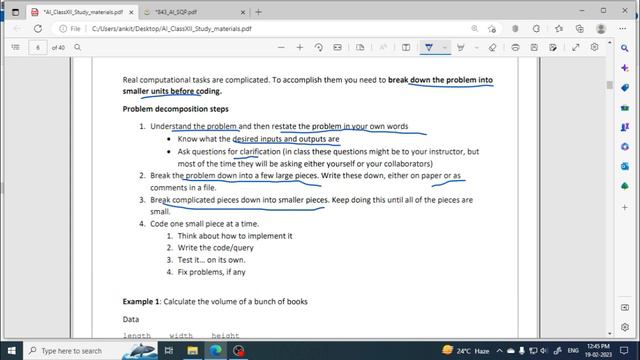 Unit 1 : Capstone Project || Part 1 || Artificial Intelligence Code : 843 Class 12 CBSE смотреть онлайн
