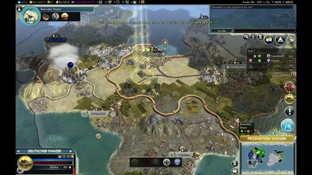 Let's Play Together Civilization V [Deutsch/HD] #26 - Panzer im Vormarsch смотреть онлайн