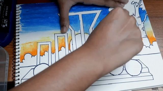 draw with me \\ International Mother Language Day // Pastel colour drawing •_• смотреть онлайн