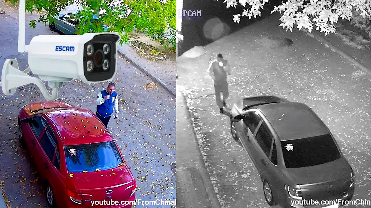 ? WiFi IP CAMERA ESCAM QD900WIFI 2Mp FUll HD 1080p ДЕНЬ НОЧЬ ЗАЩИТА IP66 С АЛИЭКСПРЕСС