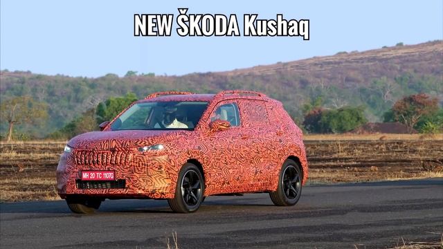 New Skoda KUSHAQ 2021 preview - FIRST sketches, details & RELEASE DATE смотреть онлайн